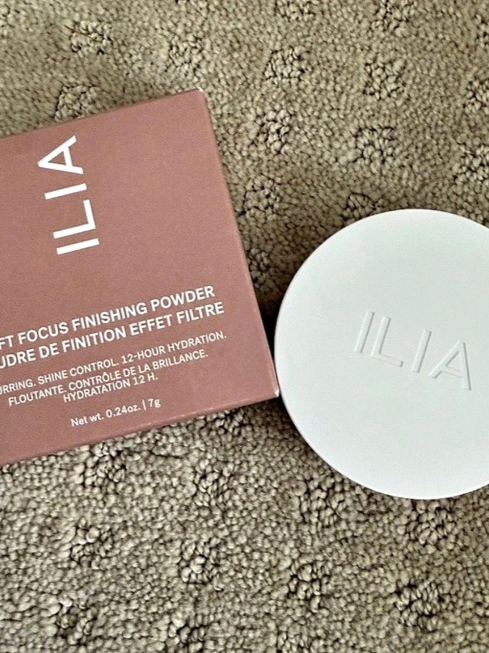 ILIA Soft Focus Finishing Powder Deep Translucent Setting Powder NWT